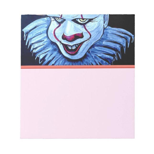 Bloc-note Clown : Mal (Devant)