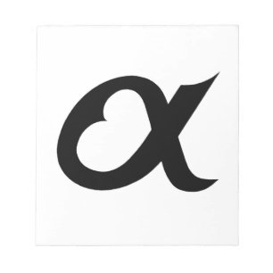 Bloc-note coeur noir