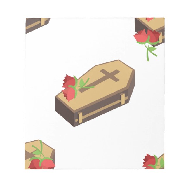 Bloc-note coffin emojis (Devant)