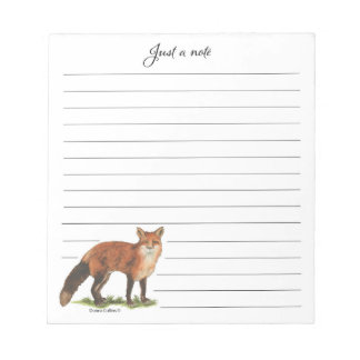Bloc-note Collection Australian Fox Note Pad
