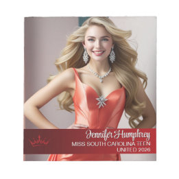 Bloc-note Color Pop Pageant Autograph Pad Notepad