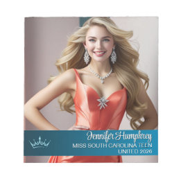 Bloc-note Color Pop Pageant Autograph Pad Notepad