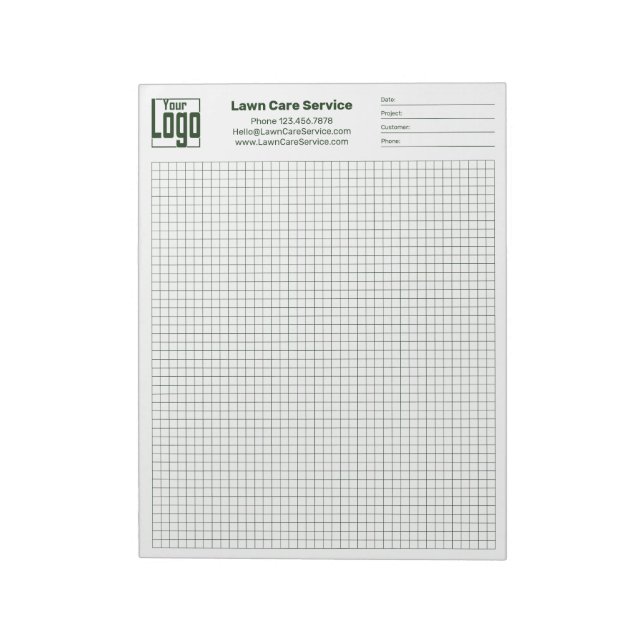 Bloc-note Company Logo Grid Graph Project Identifier (Tourné)