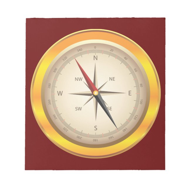 Bloc-note Compas antique (Devant)