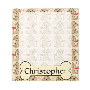 Bloc-note Conception Brown Chien Chien Chien Chien Chien Per