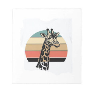 Bloc-note Conception de chemise vectorielle Safari Coucher d