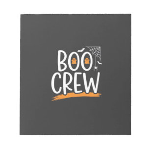 Bloc-note Conception de fantôme Halloween Boo Crew_1