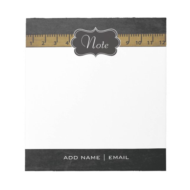 Bloc-note Conception vintage (Devant)
