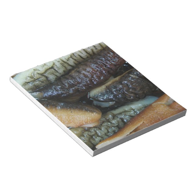 Bloc-note Concombre de mer ... Nourriture du marché du Yaowa (Incliné)