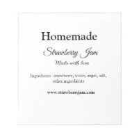 Confiture de fraise maison faite avec amour ajoute