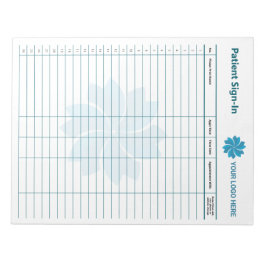 Bloc-note Connexion du patient modifiable