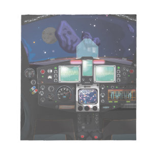 Bloc-note Console Spatiale