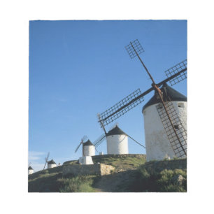 Bloc-note Consuegra, La Mancha, Espagne, moulins à vent 2