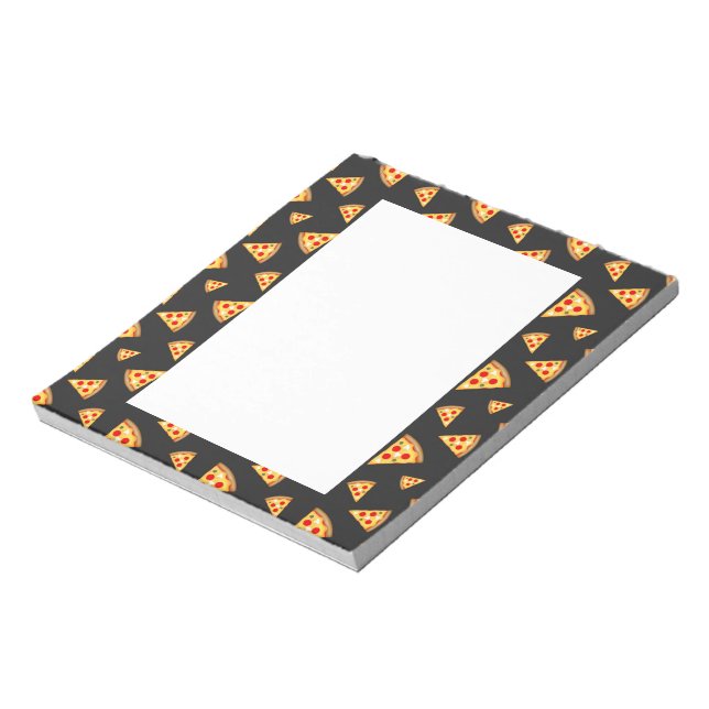 Bloc-note Cool et fun pizza tranches motif (Tourné)