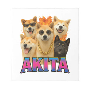 Bloc-note Copie Akita