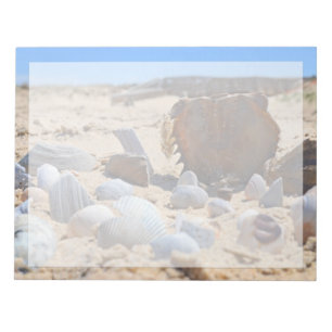 Bloc-note Coquillages sur la plage par Shirley Taylor