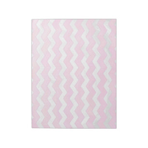 Bloc-note Coton Candy Chevon Motif