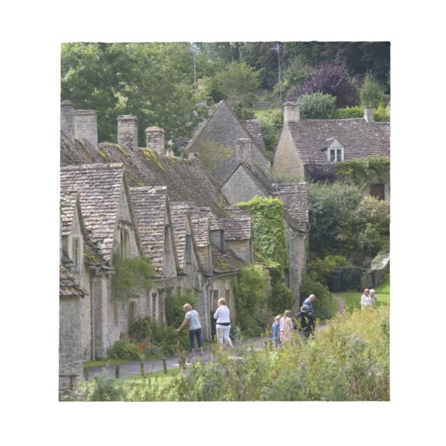 Bloc-note Cotswold maisons en pierre dans le village de (Devant)