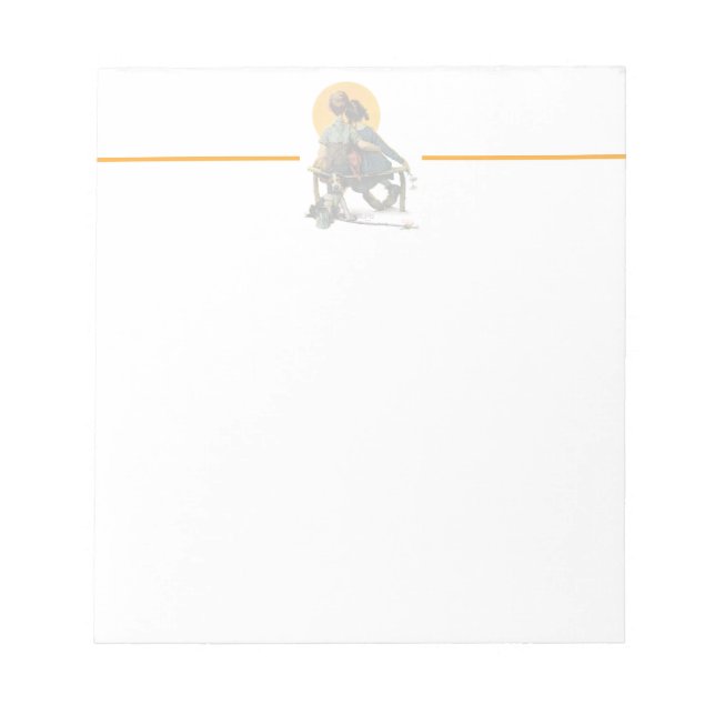 Bloc-note Coucher du soleil (Devant)