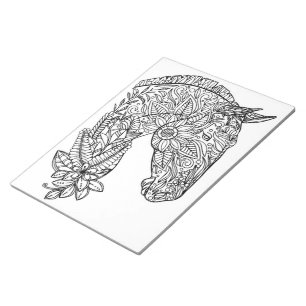 Bloc-note Couleur de la carte