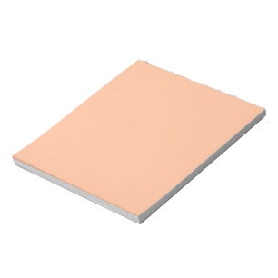Bloc-note Couleur solide Fuzz Peach