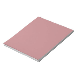 Bloc-note Couleur solide Rose poussiéreux
