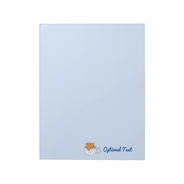 Bloc-note Coupe Kawaii de fée de chat (Tourné)