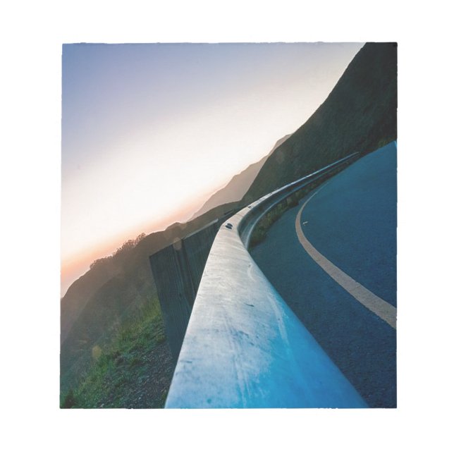 Bloc-note Courbe sur la route (Devant)