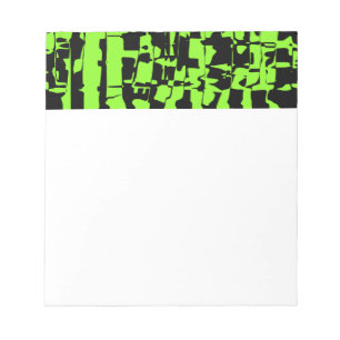 Bloc-note Crackle Abstrait de chaux