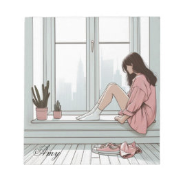 BLOC-NOTE CRÉATIVE NOOTBOOK CUTE GIRL