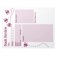 Critique du livre Lecture Bee Notepad