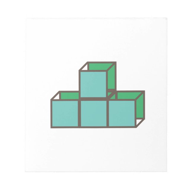 Bloc-note Cubes (Devant)