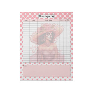 Bloc-note Cuire Sugar Crâne Sang Sucre Journal