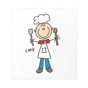 Bloc-note Cuisinier Bonhomme Allumette