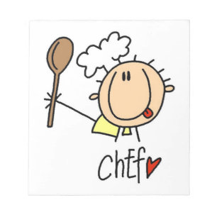 Bloc-note Cuisinier masculin