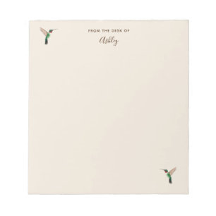 Bloc-note Custom Ruby-throated Hummingbirds Notepad