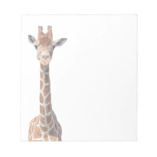 Bloc-note Cute giraffe face