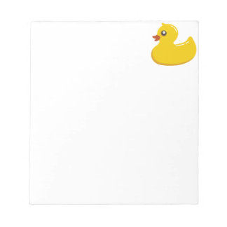 Bloc-note Cute Jaune Canard