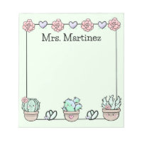 Cute Kawaii Succulents Personnalisés