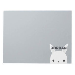 Bloc-note Cute Little Bunny Rabbit with Personalized