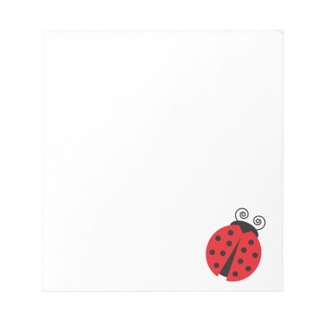 Bloc-note Cute Little Ladybug (Devant)