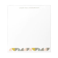 Cute minimaliste Géométrique Pastel Personnalisé