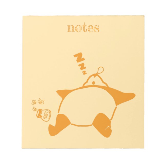 Bloc-note Cute Panda (Devant)