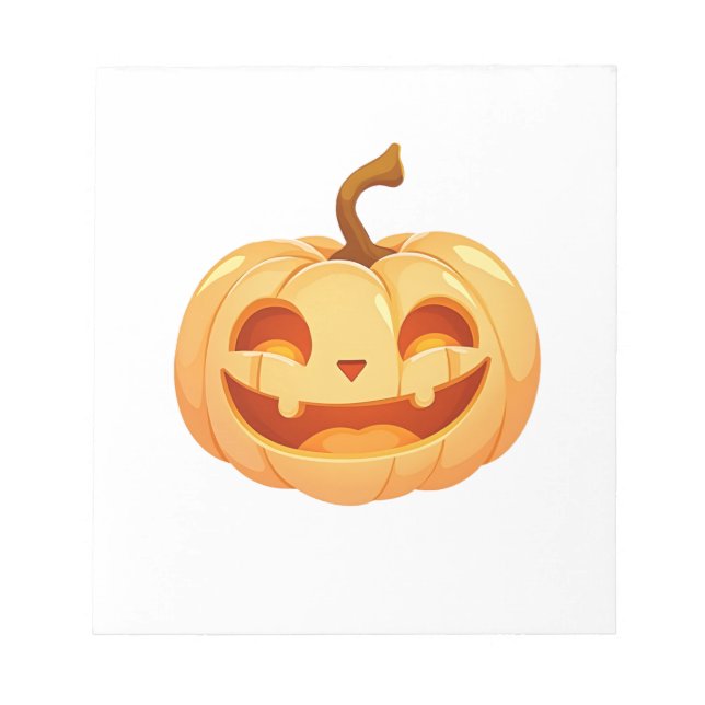 Bloc-note Cute Pumpkin Jack O Lantern Turtle Sea Halloween C (Devant)