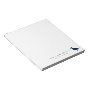 Bloc-note Cute Sea Gull Bird Nature Business Personnalisé