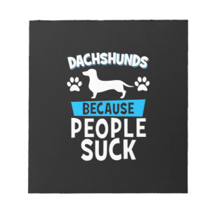 Bloc-note Dachshunds Avec Mes Amis