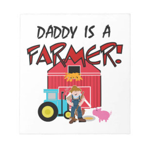 Bloc-note daddyisafarmerTEE