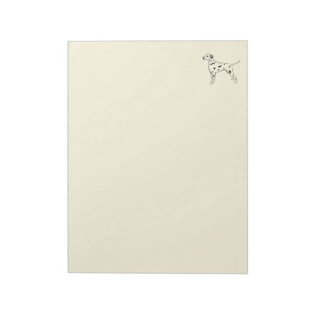 Bloc-note Dalmatien (Tourné)
