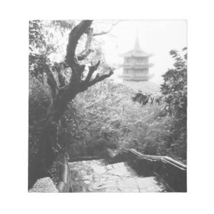 Bloc-note Danang Vietnam, vue du temple Marble Mountain