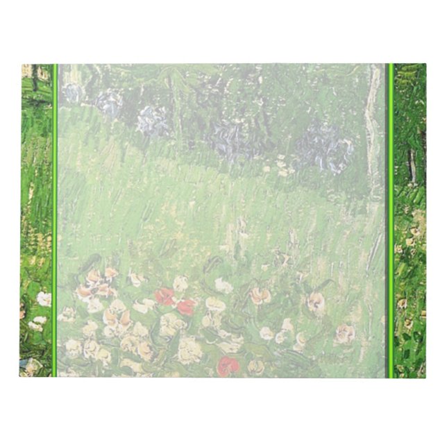 Bloc-note Daubigny's Garden, Vincent Van Gogh. beau (Devant)